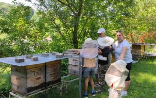 VS Pinkafeld, Beitrag 2. + 4. FÖK, Besuch Imker