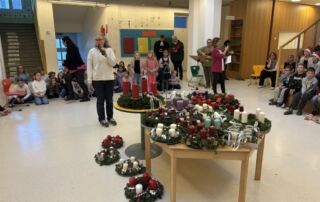 VS Pinkafeld, allgemeiner Beitrag, Adventkranzweihe