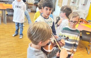 VS Pinkafeld, Beitrag 1. & 2. Klassen, Instrumentenvorstellung
