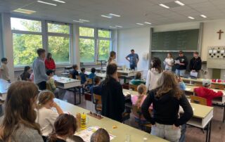 VS Pinkafeld, Beitrag 1. & 3b Klasse, Feuerwehrprojekt