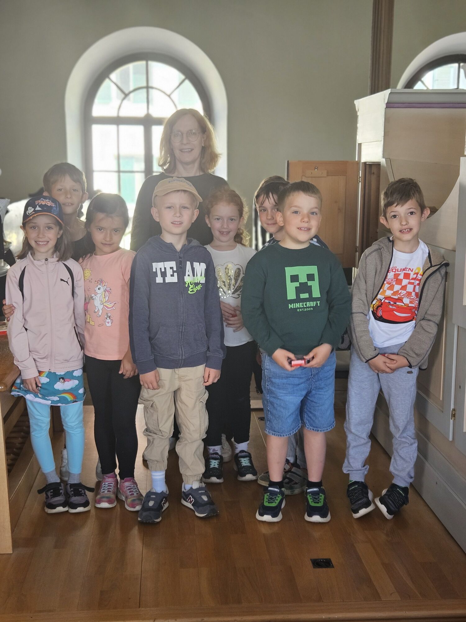 VS Pinkafeld, Beitrag 1.Klassen, Kirchenorgel
